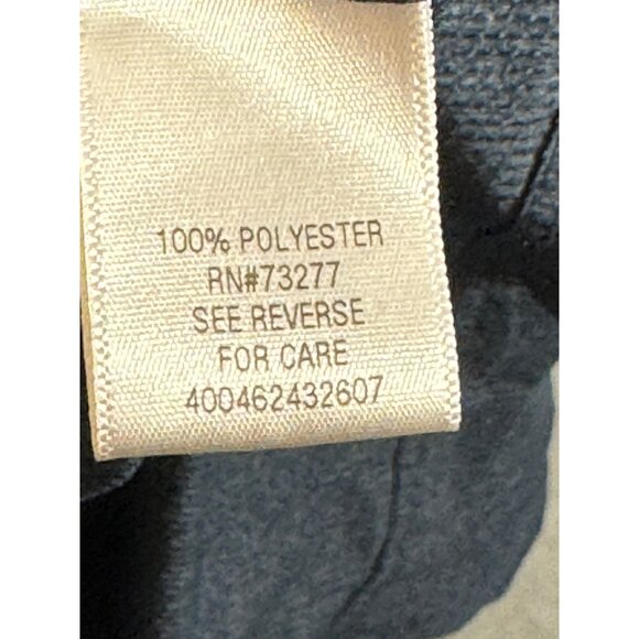 Croft & Barrow Quick Dry Mens Short Sleeve Shirt 4XB Blue Polyester Button-Down - Picture 4 of 13